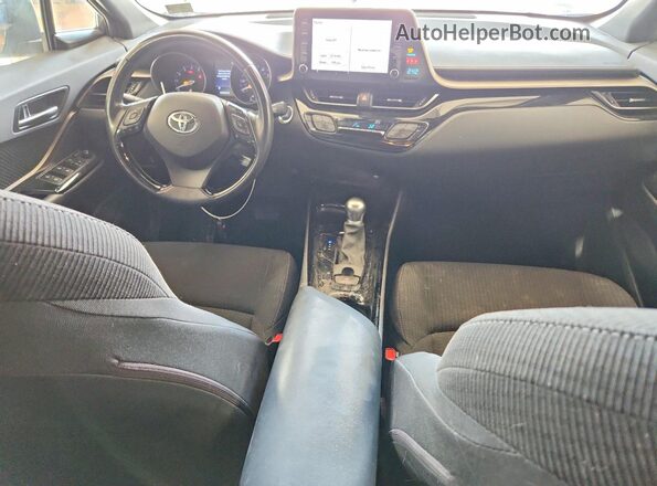 NMTKHMBX8KR099345 2019 TOYOTA C-HR Серый Вид панели приборов