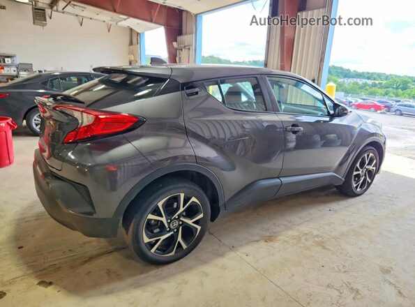 NMTKHMBX8KR099345 2019 TOYOTA C-HR Серый Задняя правая четверть