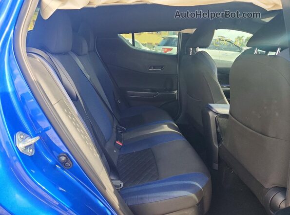NMTKHMBX8MR123887 2021 TOYOTA C-HR Синий Вид задних сидений