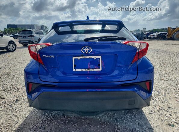 NMTKHMBX8MR123887 2021 TOYOTA C-HR Синий Вид сзади