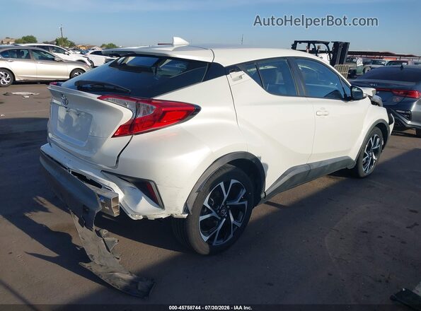 NMTKHMBX9JR009764 2018 TOYOTA C-HR Белый Задняя правая четверть