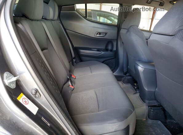 NMTKHMBX9JR050332 2018 TOYOTA C-HR Gray უკანა სალონის ხედი