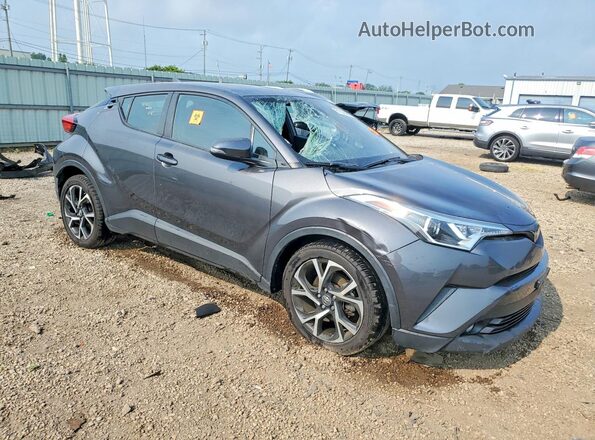NMTKHMBX9JR051237 2018 TOYOTA C-HR Gray წინა მარჯვენა