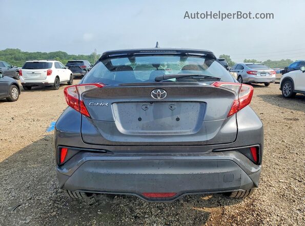 NMTKHMBX9JR051237 2018 TOYOTA C-HR Gray უკანა ხედი