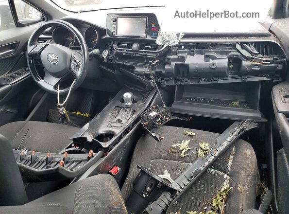 NMTKHMBX9JR051237 2018 TOYOTA C-HR Gray წინა პანელის ხედი