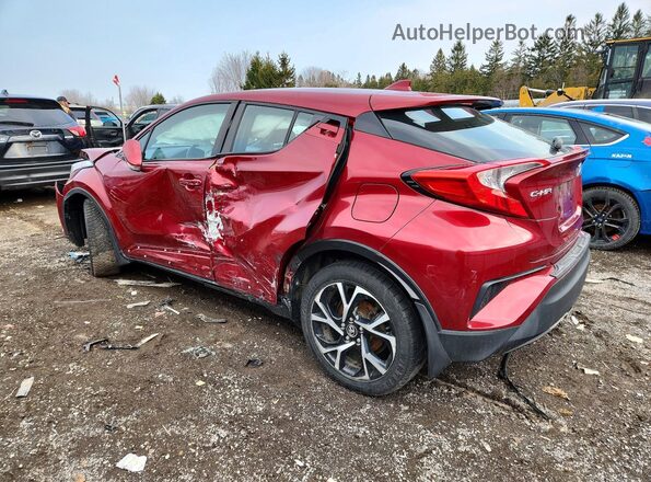 NMTKHMBX9JR060486 2018 TOYOTA C-HR Красный Задняя левая четверть
