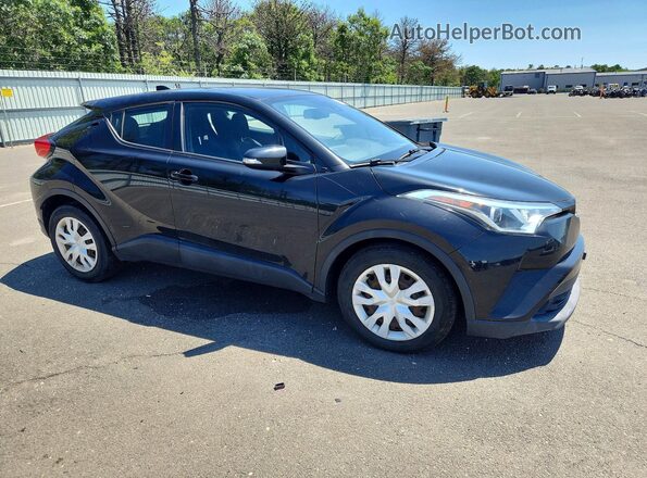 NMTKHMBX9KR081677 2019 TOYOTA C-HR Черный Передняя правая четверть
