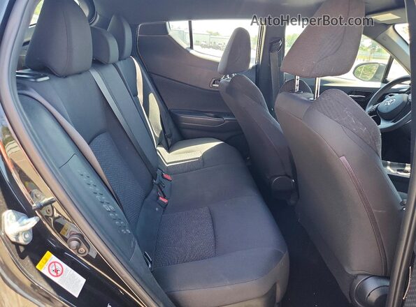 NMTKHMBX9KR081677 2019 TOYOTA C-HR Черный Вид задних сидений