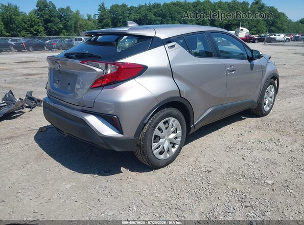 NMTKHMBX9KR092694 2019 TOYOTA C-HR Silver Tył prawy