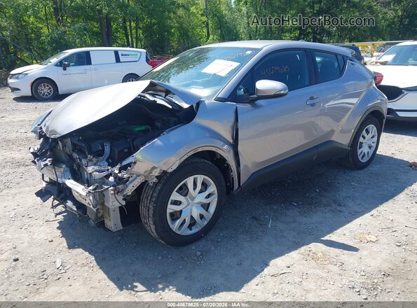 NMTKHMBX9KR092694 2019 TOYOTA C-HR Silver Przód lewy