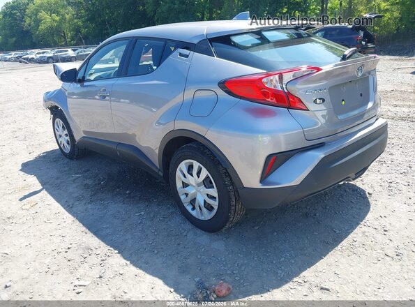 NMTKHMBX9KR092694 2019 TOYOTA C-HR Silver Tył lewy
