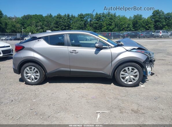 NMTKHMBX9KR092694 2019 TOYOTA C-HR Silver Widok wnętrza z tyłu