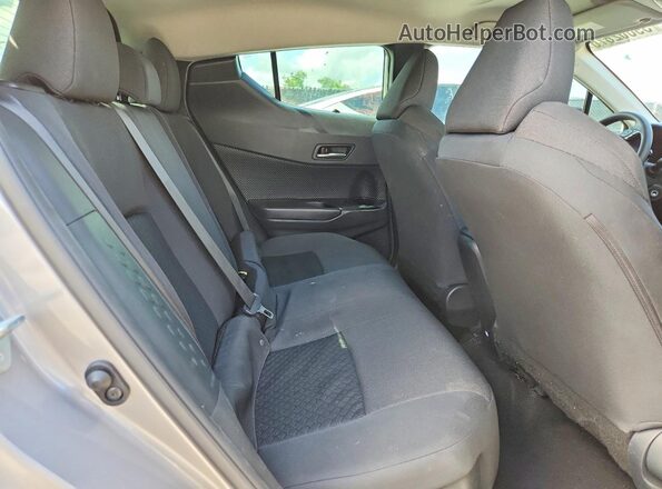 NMTKHMBX9LR106823 2020 TOYOTA C-HR Silver Rear seats view