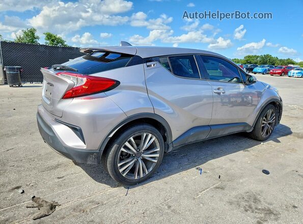 NMTKHMBX9LR106823 2020 TOYOTA C-HR Silver Rear right