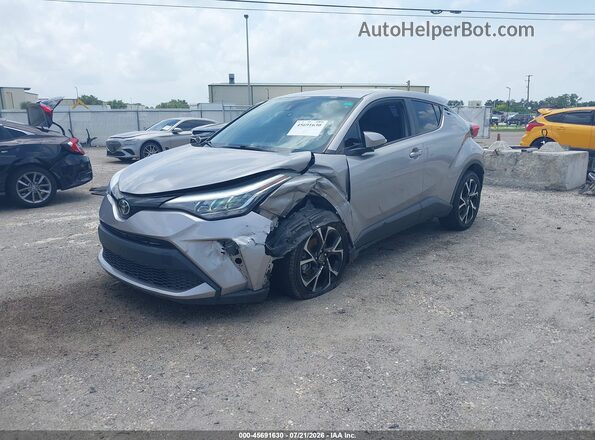 NMTKHMBX9LR113058 2020 TOYOTA C-HR Gray Vista tres cuartos delantera izquierda