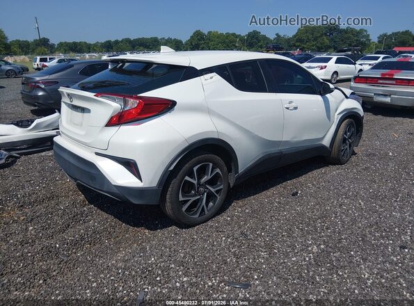 NMTKHMBXXJR002063 2018 TOYOTA C-HR White Tył prawy