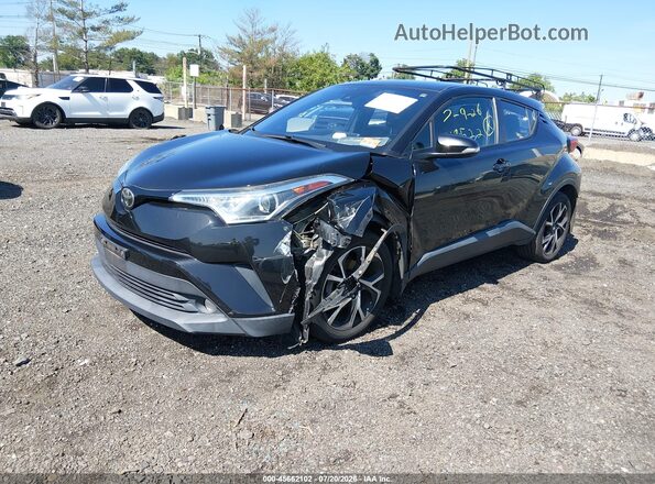 NMTKHMBXXJR031708 2018 TOYOTA C-HR Черный Передняя левая четверть
