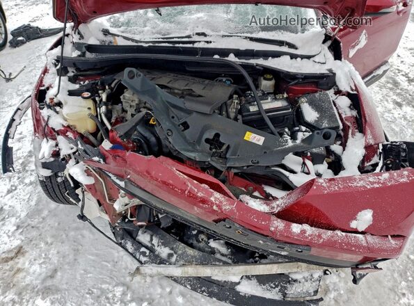 NMTKHMBXXJR059654 2018 TOYOTA C-HR Красный Вид подкапотного пространства