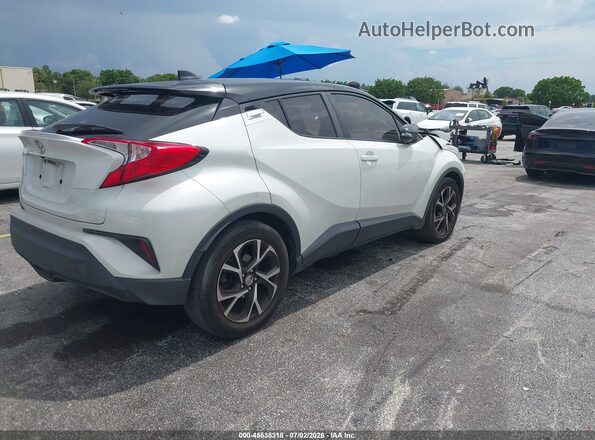 NMTKHMBXXKR097645 2019 TOYOTA C-HR White Задня права чверть