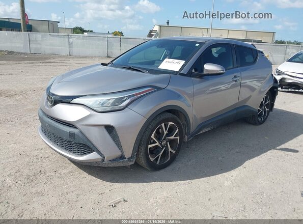 NMTKHMBXXLR113053 2020 TOYOTA C-HR Серебряный Передняя левая четверть