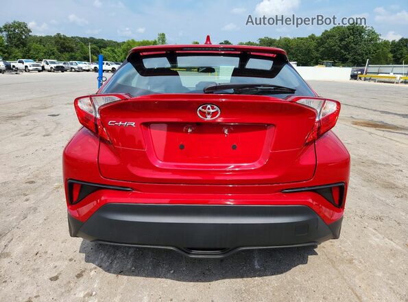 NMTKHMBXXMR122983 2021 TOYOTA C-HR Red Rear view