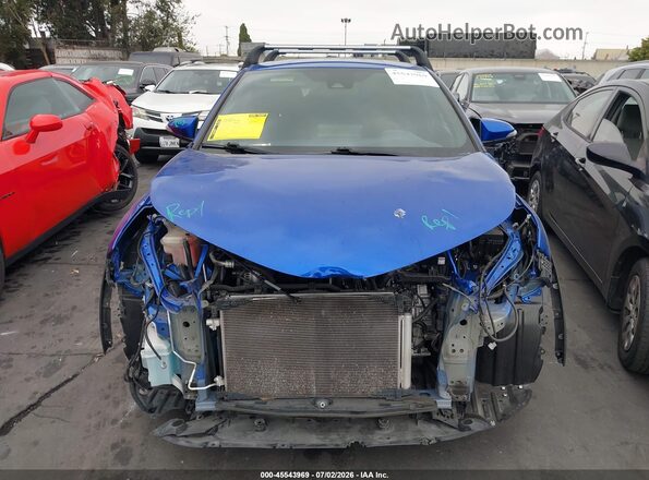 NMTKHMBXXMR138147 2021 TOYOTA C-HR Blue Widok wnętrza z tyłu