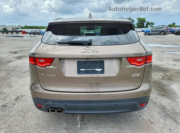 SADCJ2BN9HA092332 2017 JAGUAR F-PACE Tan Vista trasera