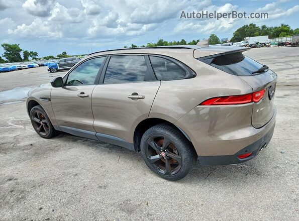 SADCJ2BN9HA092332 2017 JAGUAR F-PACE Tan Trasero izquierdo