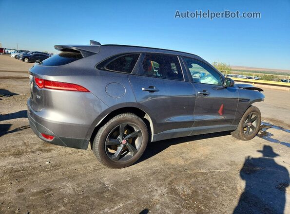 SADCJ2BNXHA096616 2017 JAGUAR F-PACE Gray Задня права чверть