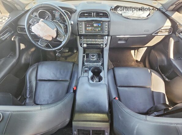 SADCJ2BNXHA096616 2017 JAGUAR F-PACE Gray Вид панелі приладів
