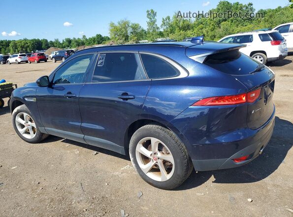 SADCJ2BV1HA494121 2017 JAGUAR F-PACE Blue Tył lewy