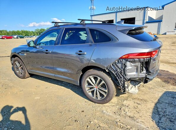SADCJ2BV4HA084655 2017 JAGUAR F-PACE Gray Tył lewy
