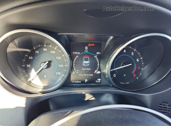 SADCJ2BV4HA084655 2017 JAGUAR F-PACE Gray Widok zestawu wskaźników