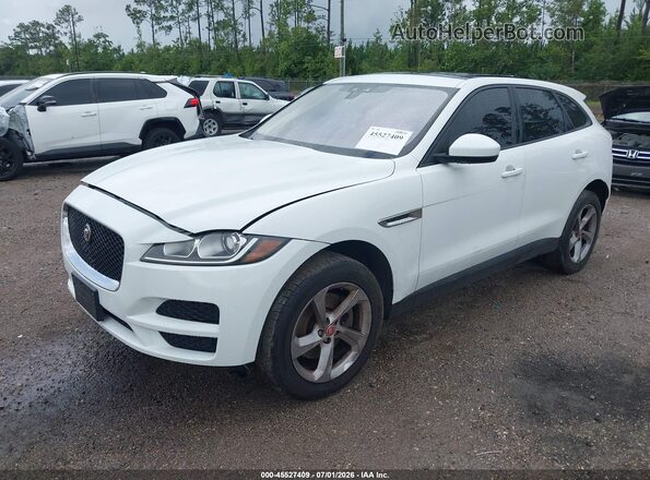 SADCJ2BV5HA092120 2017 JAGUAR F-PACE White Front left