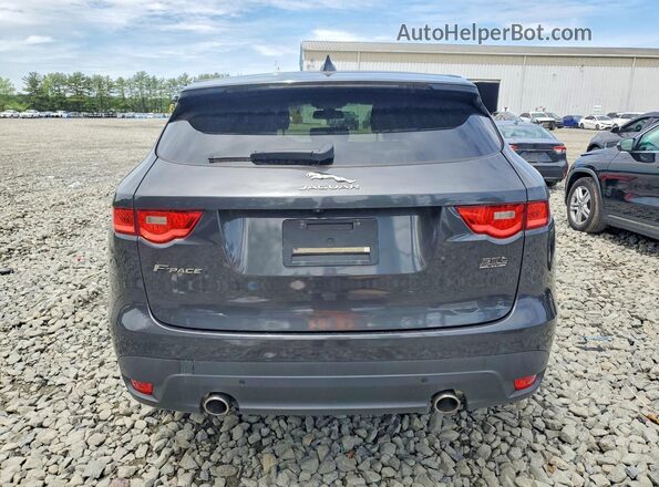 SADCJ2BV7HA050368 2017 JAGUAR F-PACE Black Widok z tyłu