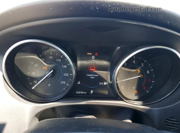 SADCJ2BV7HA496696 2017 JAGUAR F-PACE Белый Вид щитка приборов