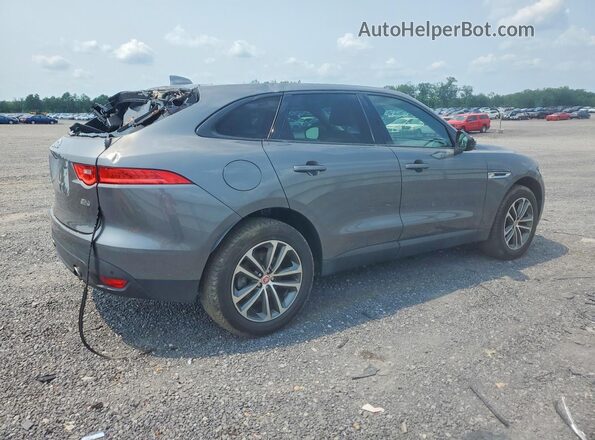 SADCJ2BV9HA492956 2017 JAGUAR F-PACE Gray Tył prawy