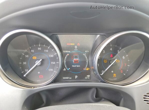 SADCJ2BV9HA493007 2017 JAGUAR F-PACE Белый Вид щитка приборов