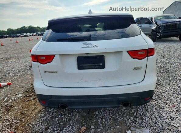 SADCJ2BVXHA049490 2017 JAGUAR F-PACE Белый Вид сзади