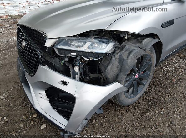 SADCJ2EU9MA684830 2021 JAGUAR F-PACE Silver Widok z przodu