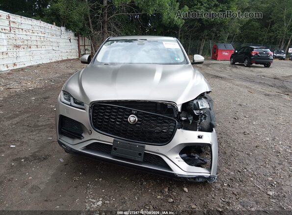 SADCJ2EU9MA684830 2021 JAGUAR F-PACE Silver Widok deski rozdzielczej