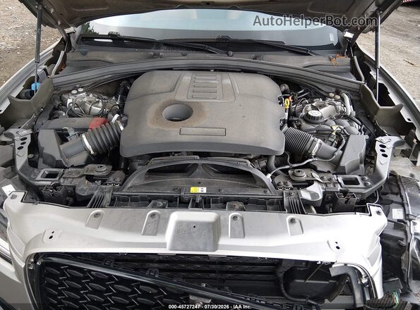 SADCJ2EU9MA684830 2021 JAGUAR F-PACE Silver Widok z tyłu