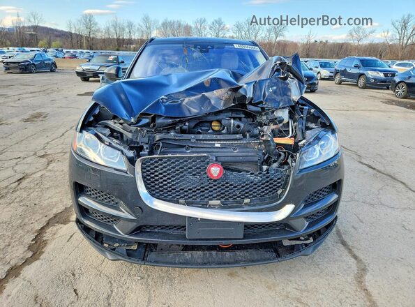 SADCJ2EV7JA899966 2018 JAGUAR F-PACE Черный Вид спереди