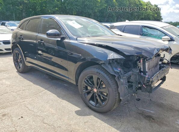 SADCJ2EX1NA692187 2022 JAGUAR F-PACE Black Առջևի աջ