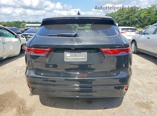 SADCJ2EX1NA692187 2022 JAGUAR F-PACE Black Հետևի տեսք
