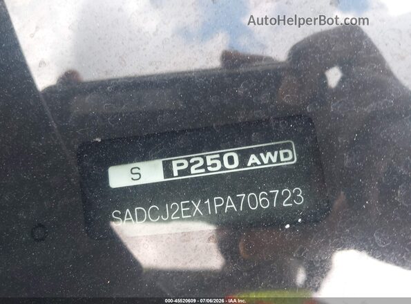 SADCJ2EX1PA706723 2023 JAGUAR F-PACE Black Engine compartment view