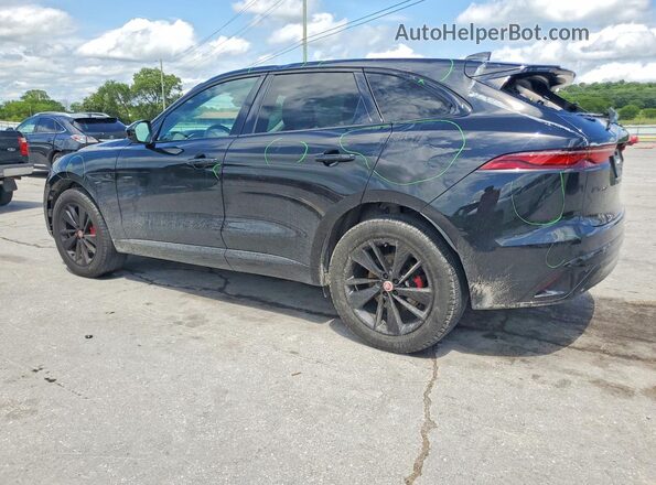 SADCJ2EX3NA699917 2022 JAGUAR F-PACE Black უკანა მარცხენა