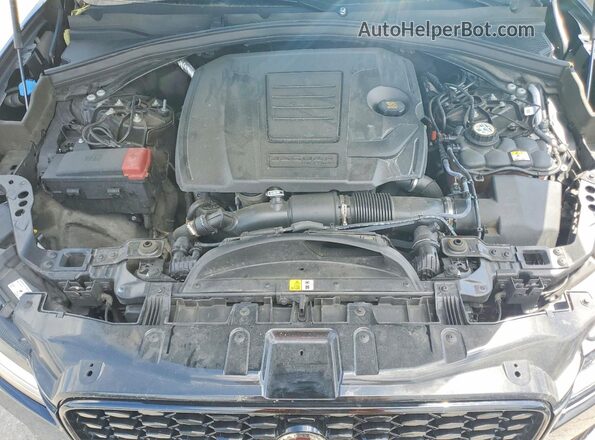 SADCJ2EX3NA699917 2022 JAGUAR F-PACE Black ძრავის განყოფილების ხედი