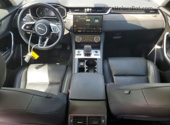 SADCJ2EX3NA699917 2022 JAGUAR F-PACE Black წინა პანელის ხედი