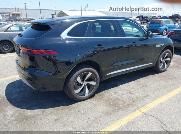 SADCJ2EX6MA668286 2021 JAGUAR F-PACE Black Հետևի աջ